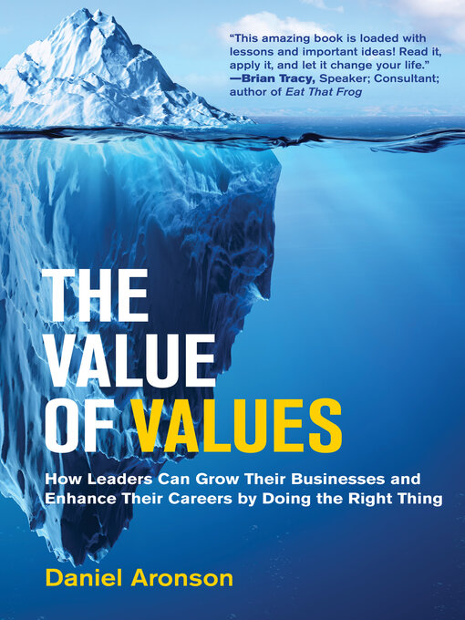 Title details for The Value of Values by Daniel Aronson - Available